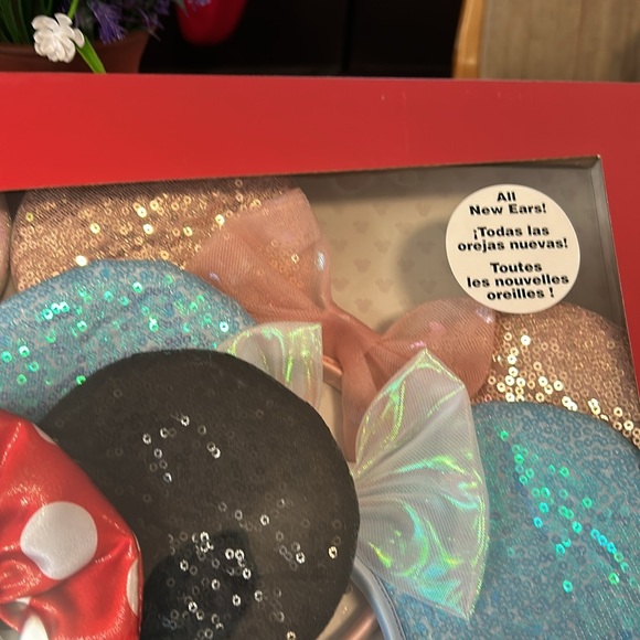 Disney Minnie Mouse set of 5 all new ears - Picture 4 of 11